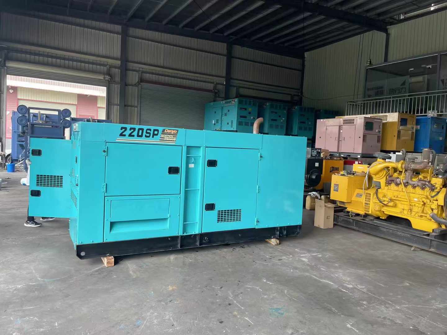 郎溪600kW柴油发电机组带载能力?